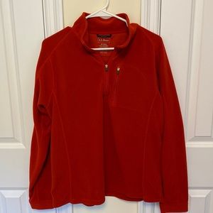 LL Bean Half Zip Fleece
